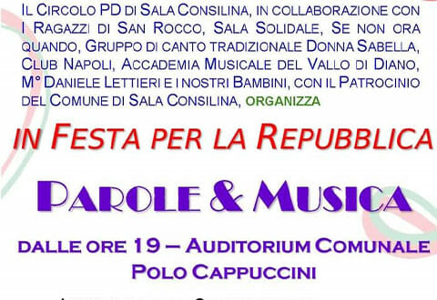 2 giugno-parole e musica-sala consilina- EV