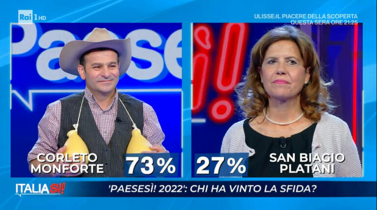 PaeseSi Corleto Monforte Rai 1