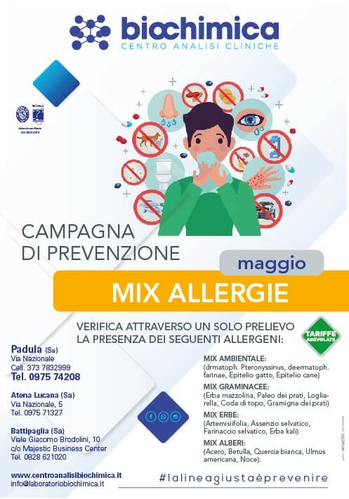 allergie screening maggio biochimica 1