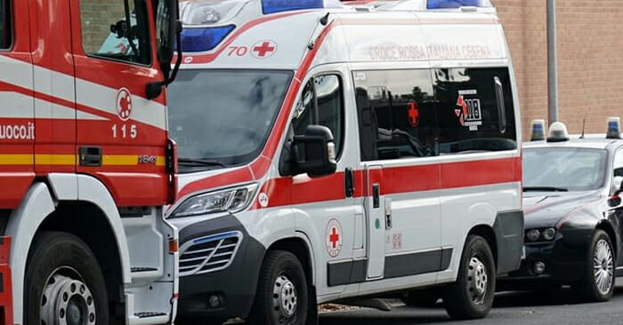 carabinieri vigili del fuoco ambulanza