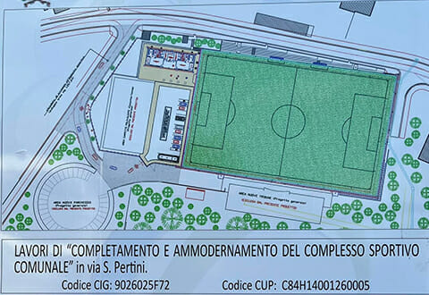 progetto-camposportivo-caselle in pittari EV