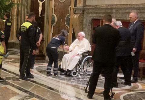 protezione civile tito papa francesco ev