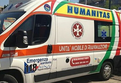 ambulanza humanitas evidenza