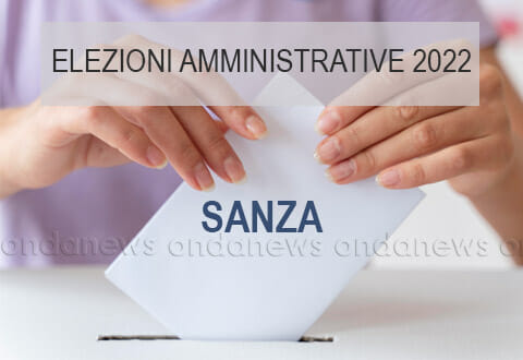 elezioni 2022 risultati SANZA evidenza