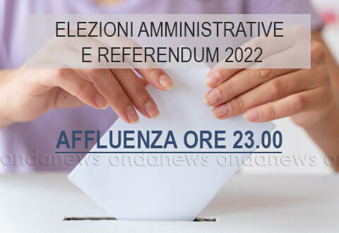 elezioni e referendum 2022 affluenza 23 evidenza