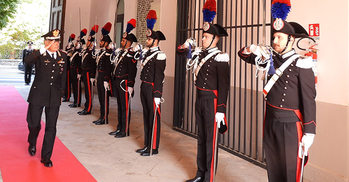 visita comandante carabinieri potenza 28 luglio fb