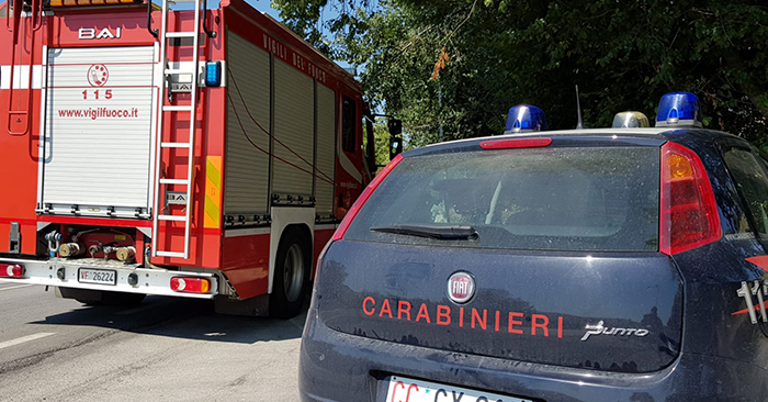 VIGILI DEL FUOCO CARABINIERI FB