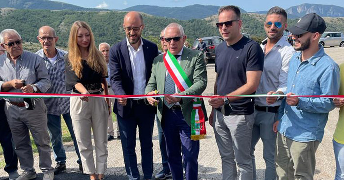 inaugurazione strada piaggine agosto 2022 fb