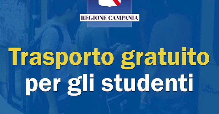 trasporto pubblico gratis- studenti- campania