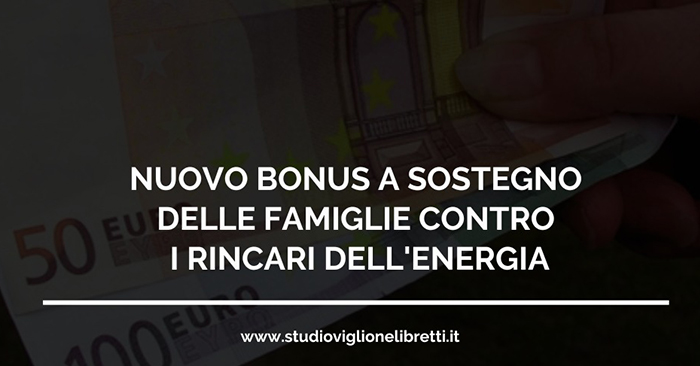 bonus 150 euro sostegno rincari famiglie FB