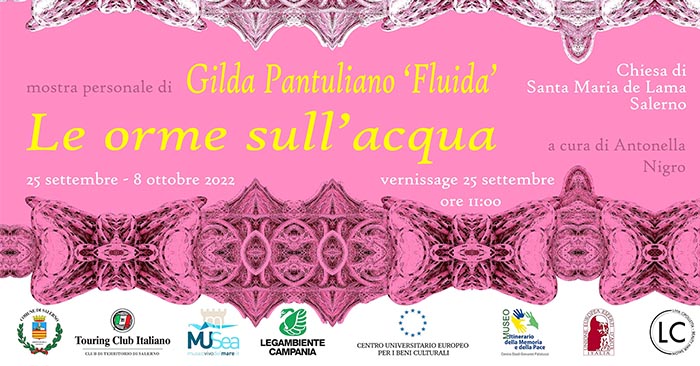 le orme sull'acqua- mostra a Salerno - FB