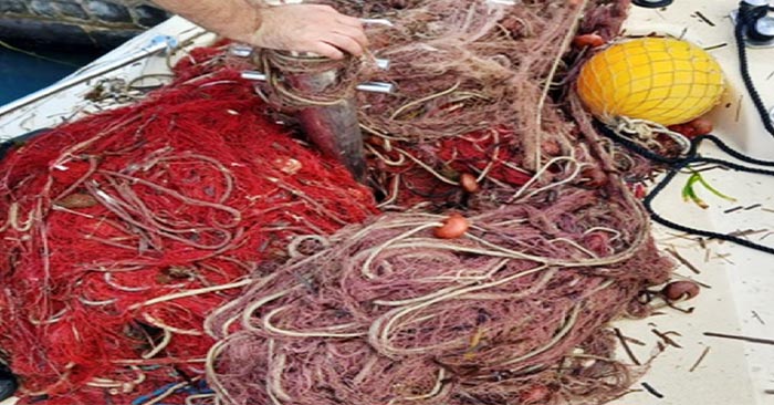 rete da pesca porto di acciaroli