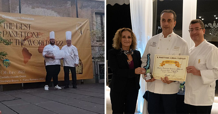 PASTICCERIA D'ELIA PREMIAZIONI PANETTONI