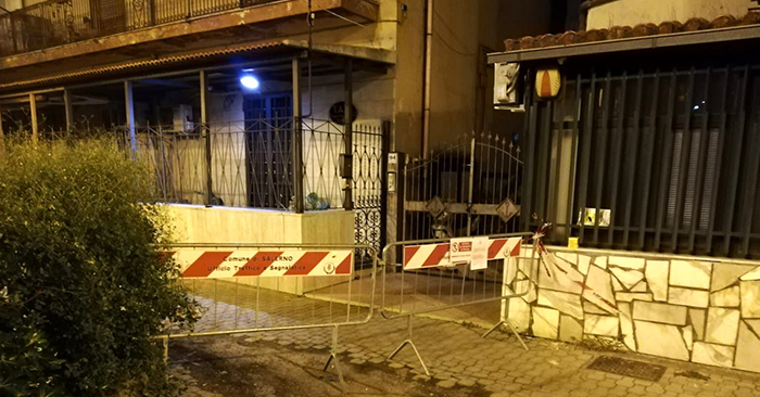 palazzina evacuata salerno FB