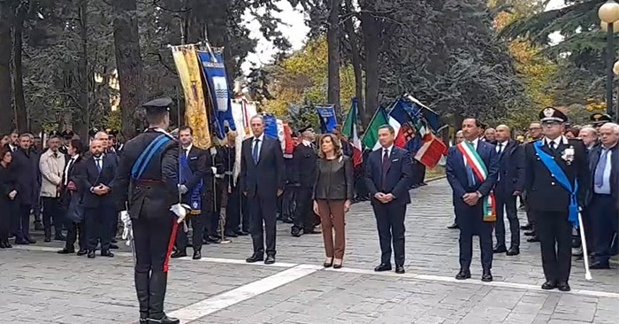 Casellati e Bardi - 4 novembre - potenza- FB