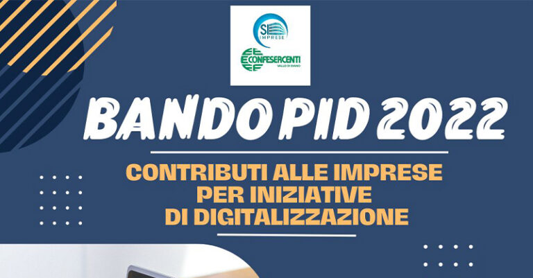 Confesercenti-Bando Pid- FB