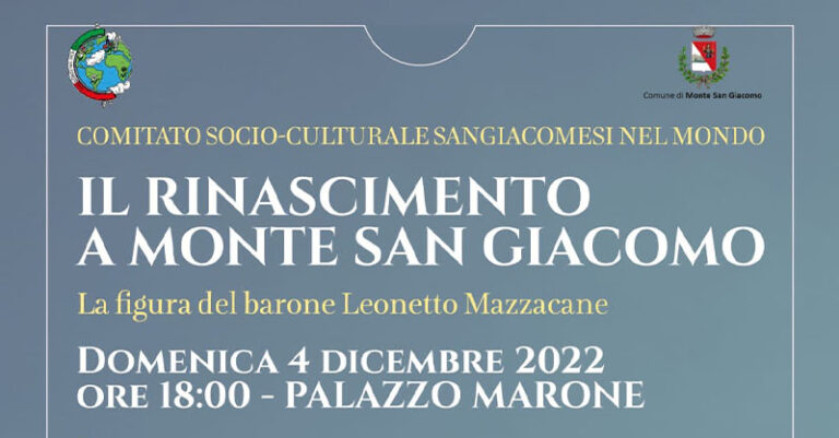 convegno a monte san giacomo 4 dicembre 2022 locandina fb