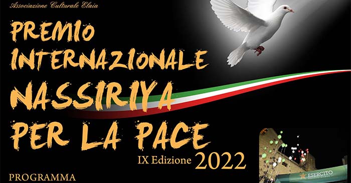 premio per la pace nassiriya locandina fb