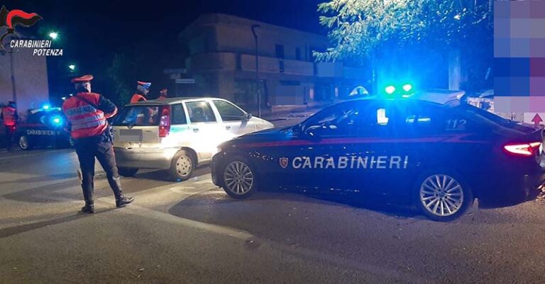 controlli carabinieri potenza fb