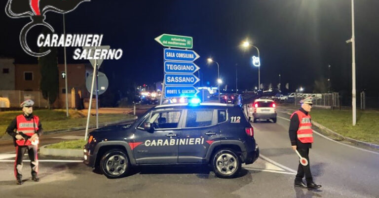 controlli carabinieri sala FB