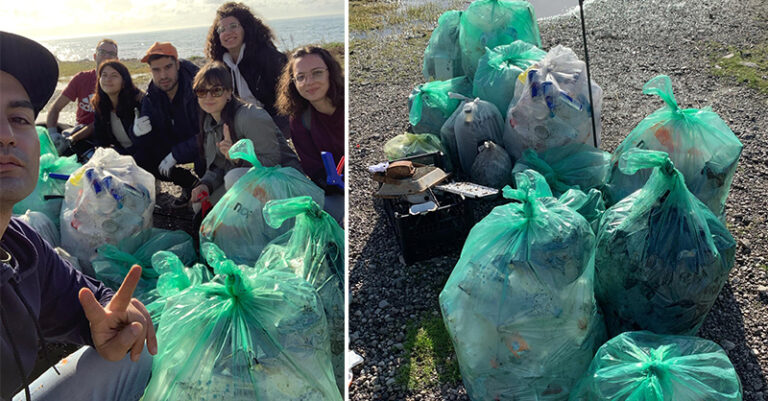 pulizia spiaggia salerno FB