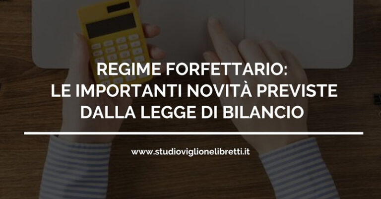 REGIME FORFETTARIO STUDIO VIGLIONE