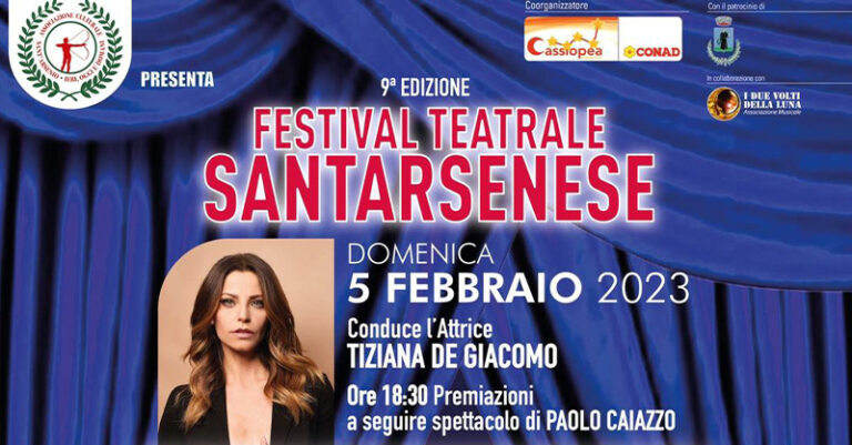 festival teatrale santarsenese locandina fb