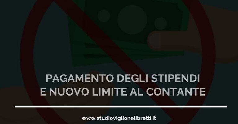 pagamenti limite al contante viglione libretti