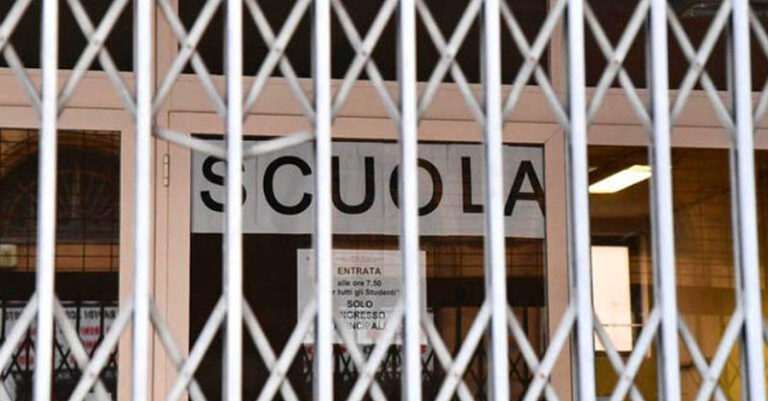 scuola chiusa