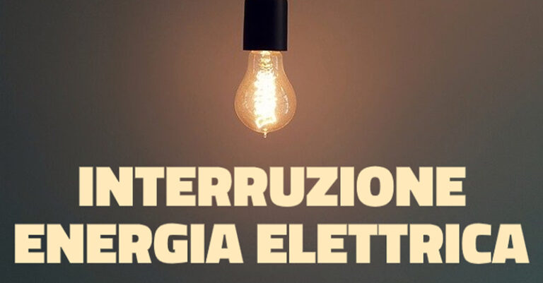 interruzione energia elettrica immagine fb