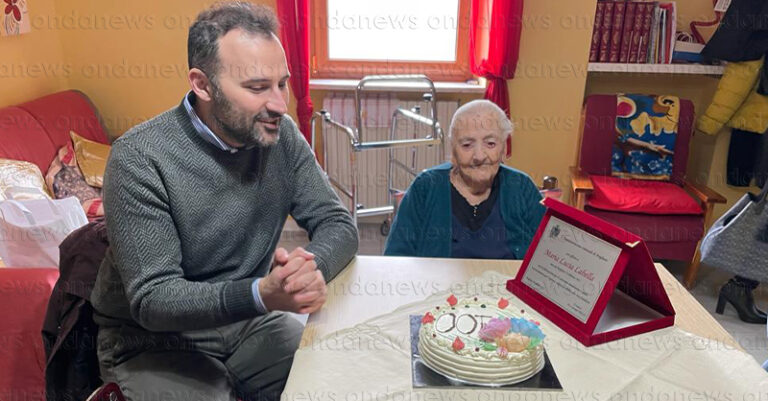 maria lucia labella 100 anni avigliano