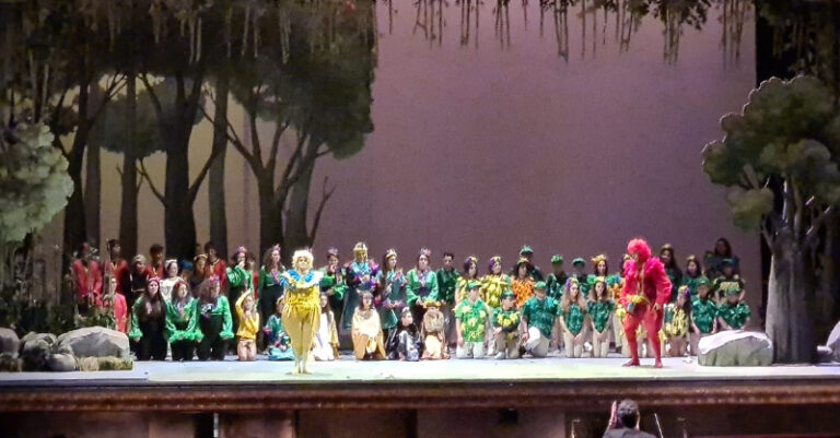 foto alunni polla al teatro san carlo