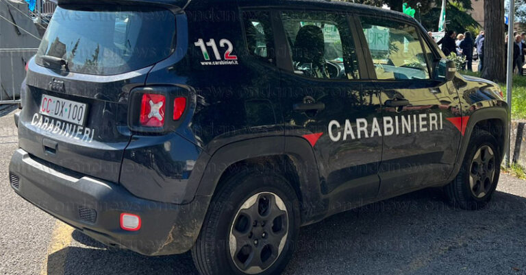 auto carabinieri maggio 2023 fb