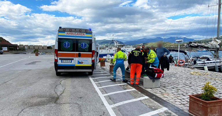 palinuro malore in barca 3 maggio 23