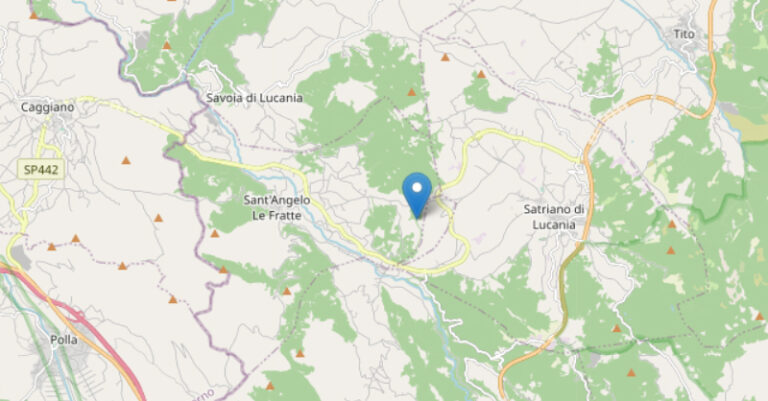 terremoto a satriano di lucania 11 maggio