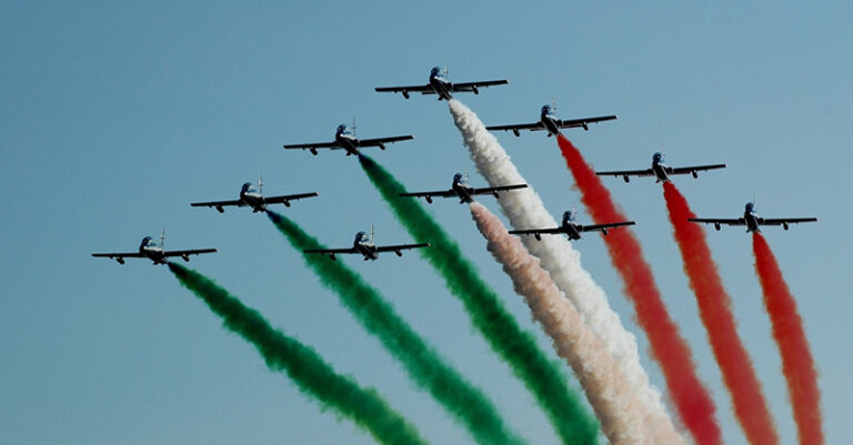 frecce tricolori foto