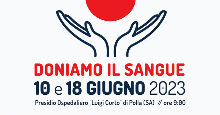 locandina donazione sangue polla ass 21 passi