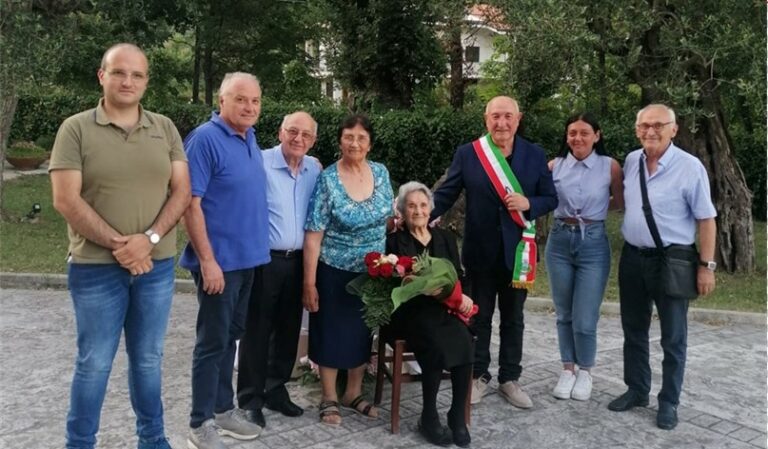 100 anni giustina arnone sassano ok