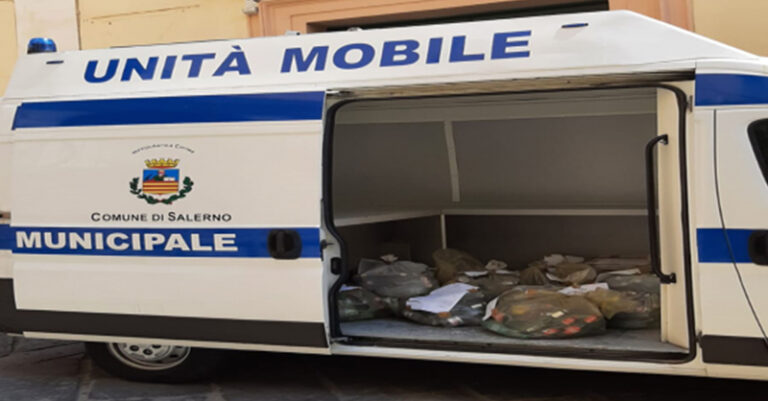 donazione polizia munucipale salerno FB