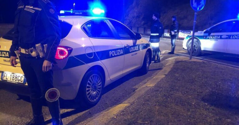 polizia locale notte