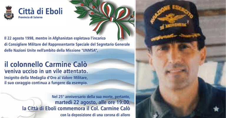 carmine calò-eboli-commemorazione