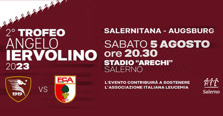 foto salernitana locandina partita beneficenza