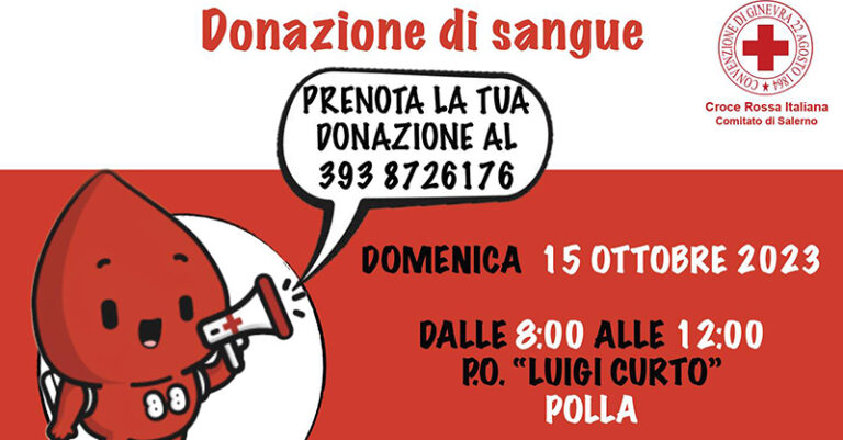 donazione sangue polla FB