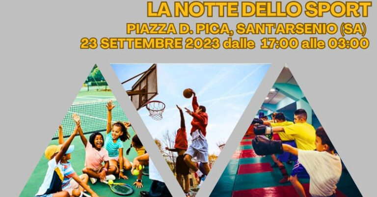 notte dello sport sant'arsenio-fb