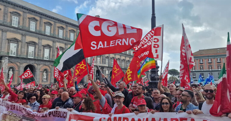 cgil salerno sciopero