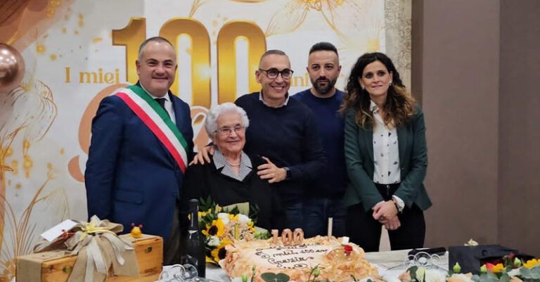 polla 100 anni grazia la padula