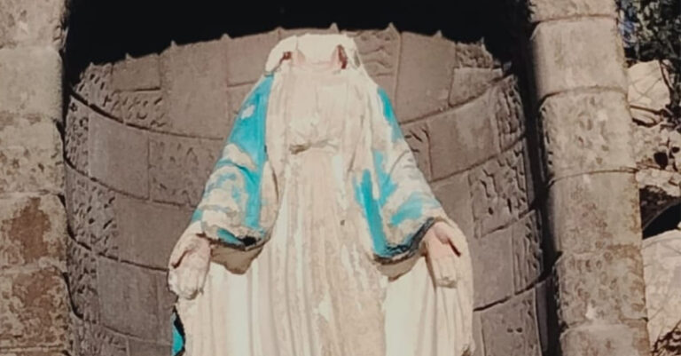 statua madonna olevano