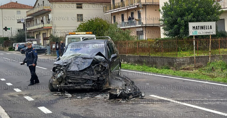 incidente albanella foto fb 13 febbraio 24