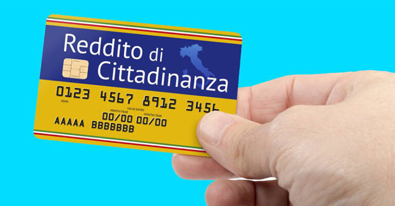 REDDITO DI CITTADINANZA