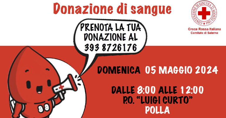 donazione sangue ospedale polla FB